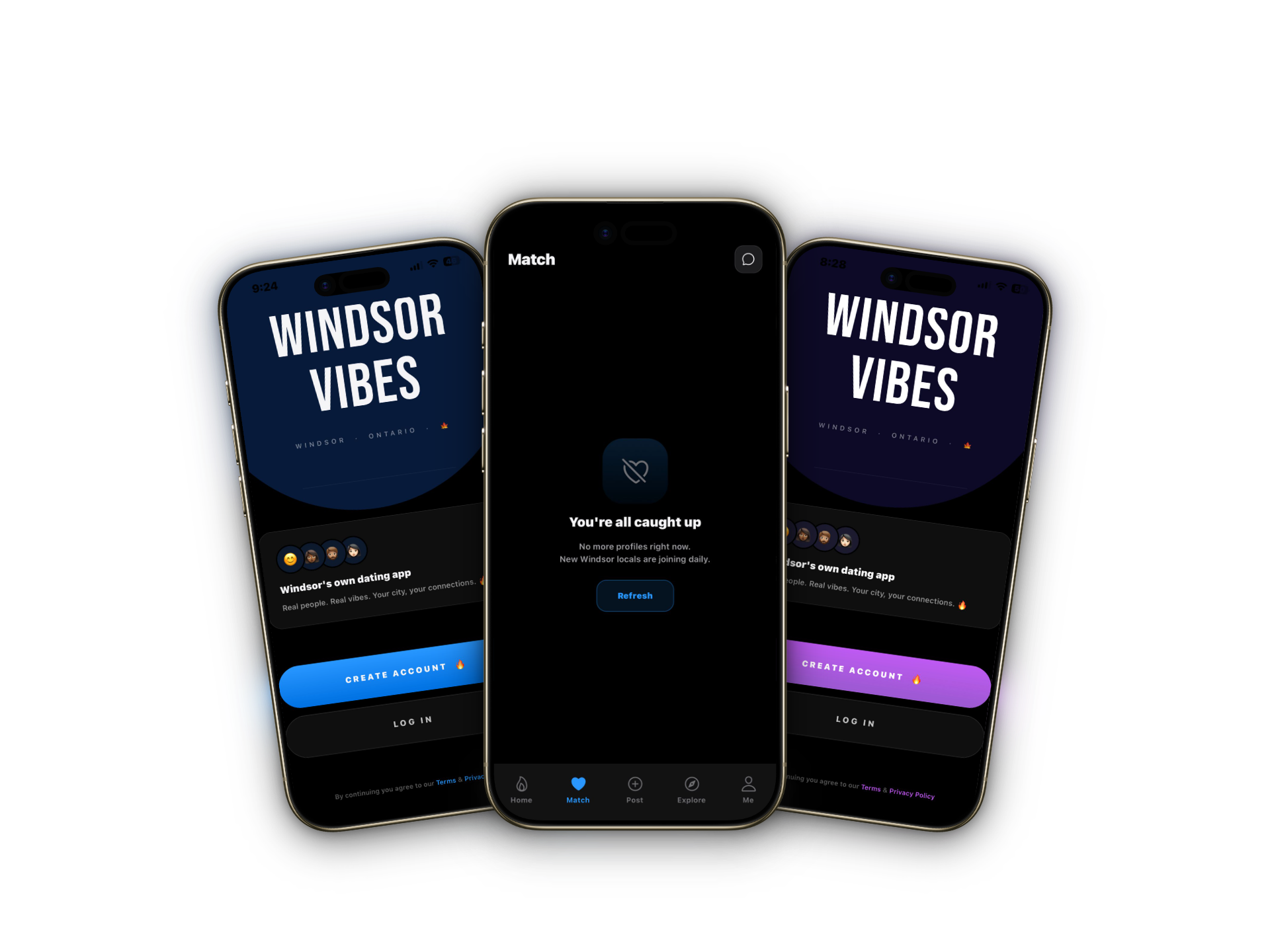 Windsor Vibes — Match screen